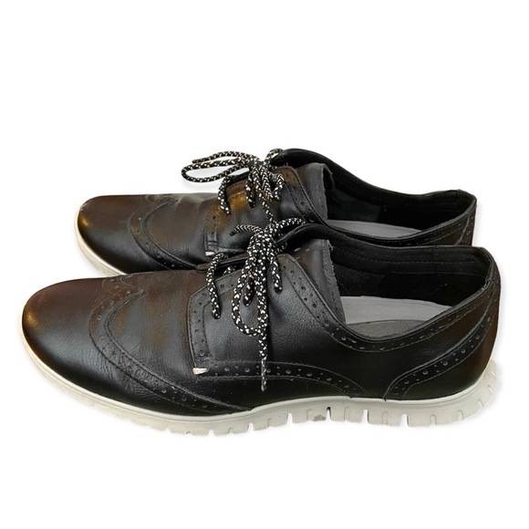 Cole Haan Black Leather Women's Sneakers - Picture 4 of 7